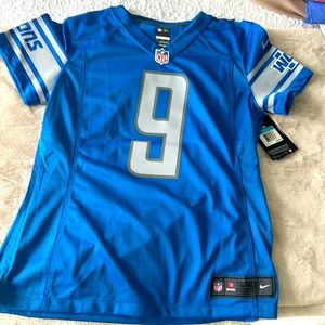 NWT Detroit Lions women’s Stafford jersey